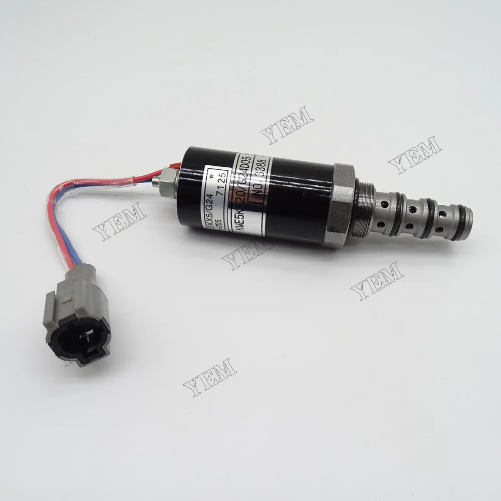 For Kobelco Solemoid Valve KWE5K-20-G24D05 High Performance Engine Parts