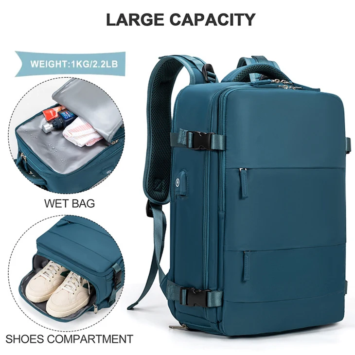 Hand Bag For Ryanair Cabin Luggage Waterproof Backpack Usb Port Under ...