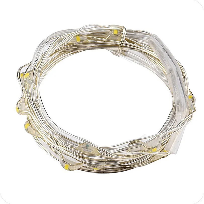 LED String Lights 1M 2M 3M 5M Fairy Garland Light Chain for Wedding Christmas Decoration Waterproof Garden Holiday Lighting