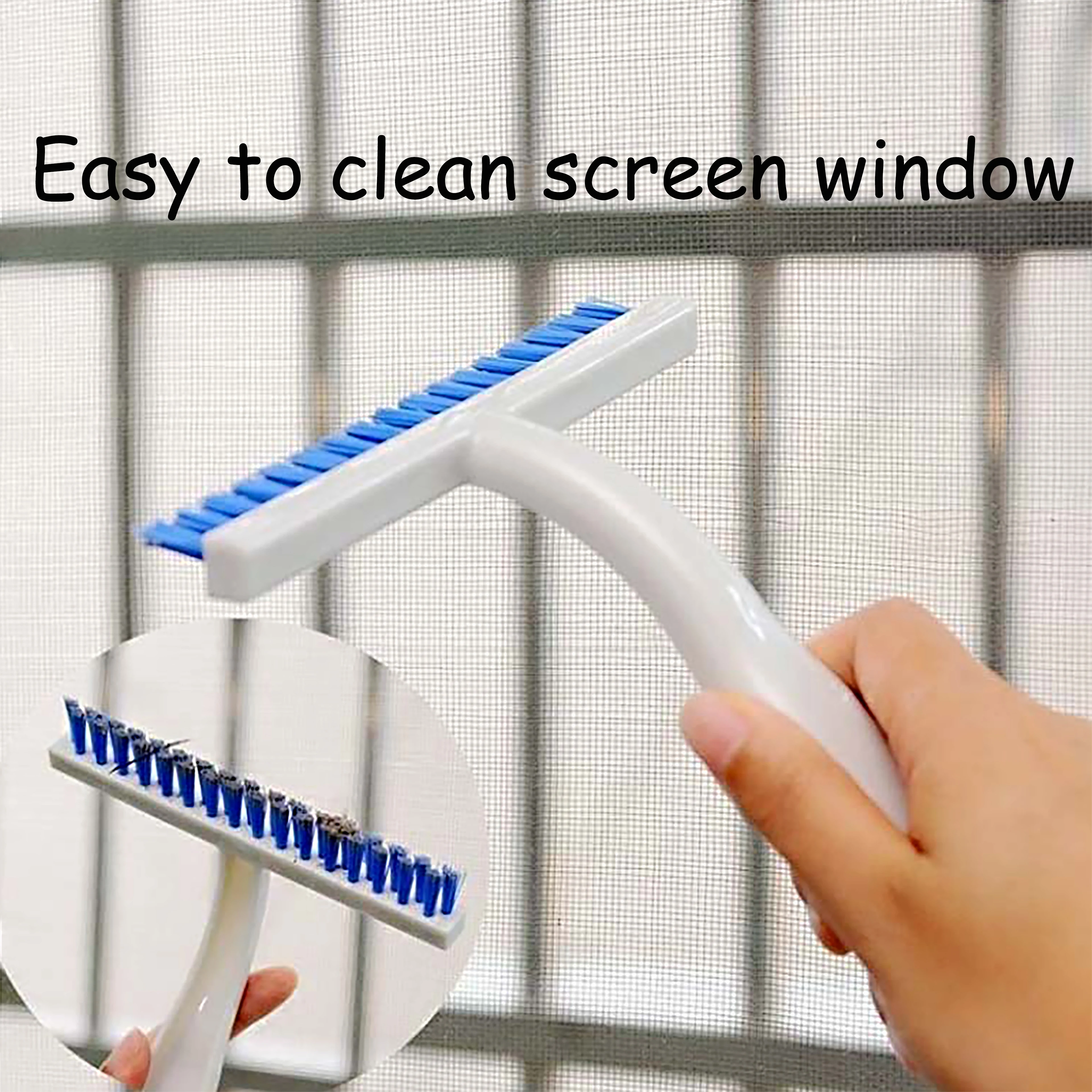 Department Store 1pc Multifunctional Window Groove Cleaning Brush