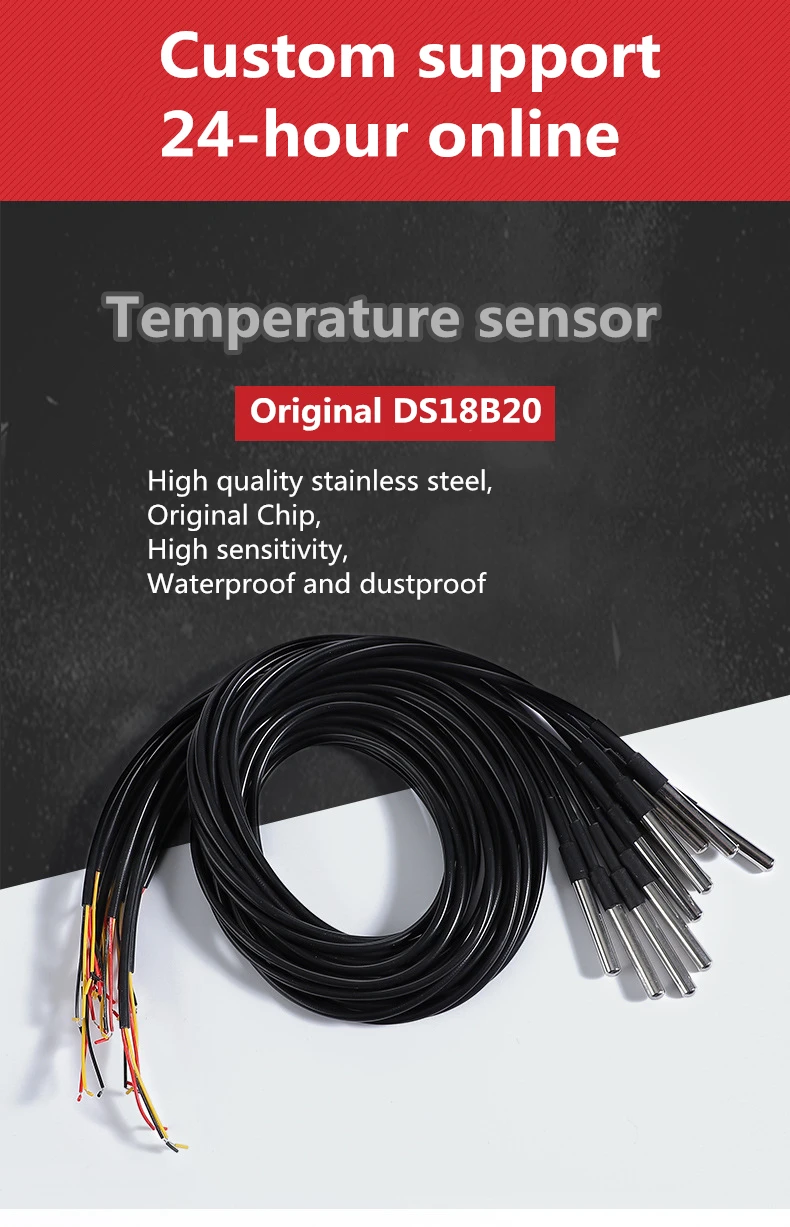 Rs485 3m To92 Temperature Sensor Waterproof Digital Temperature Sensor