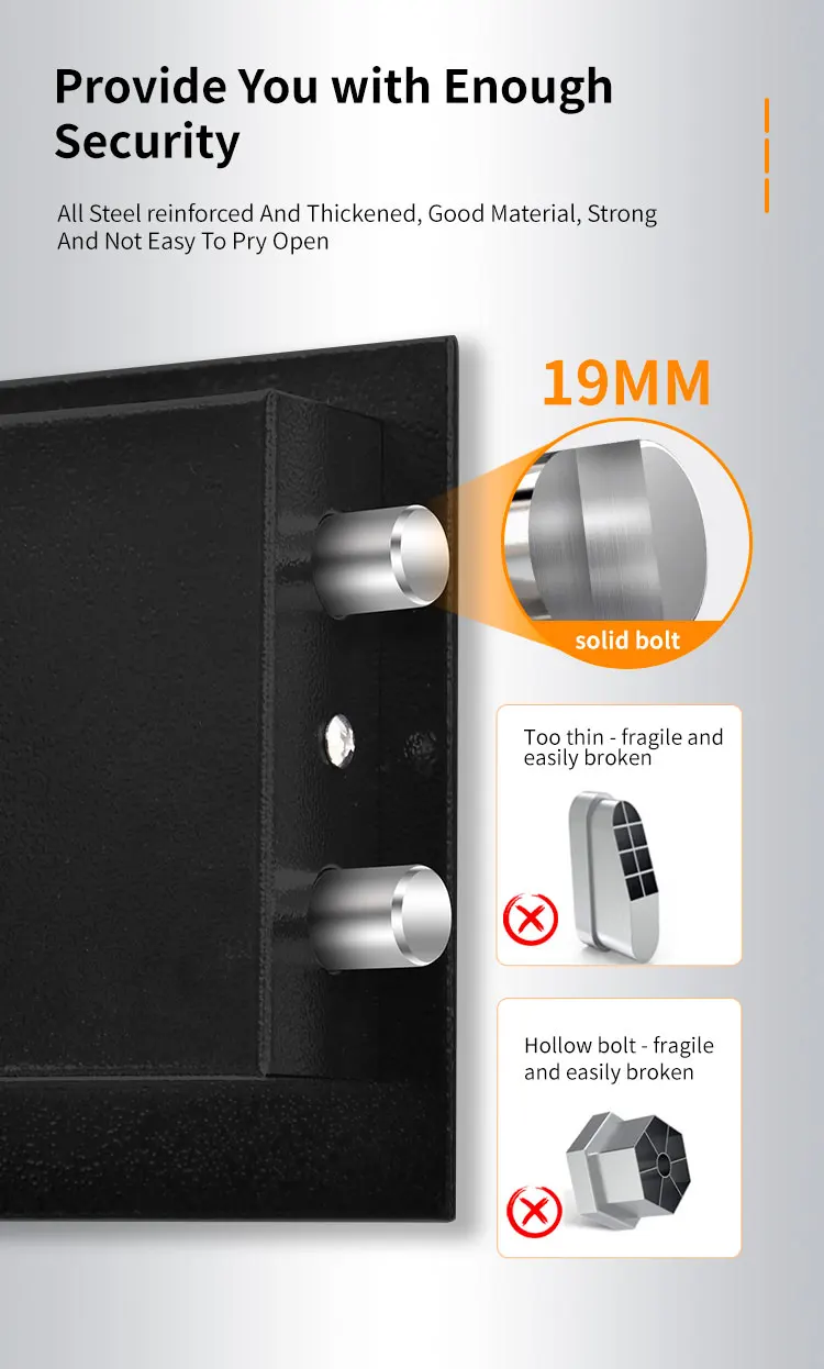 CEQSAFE New Design Hotel Home Electronic Mini Safe Box Hotel Safe Box factory