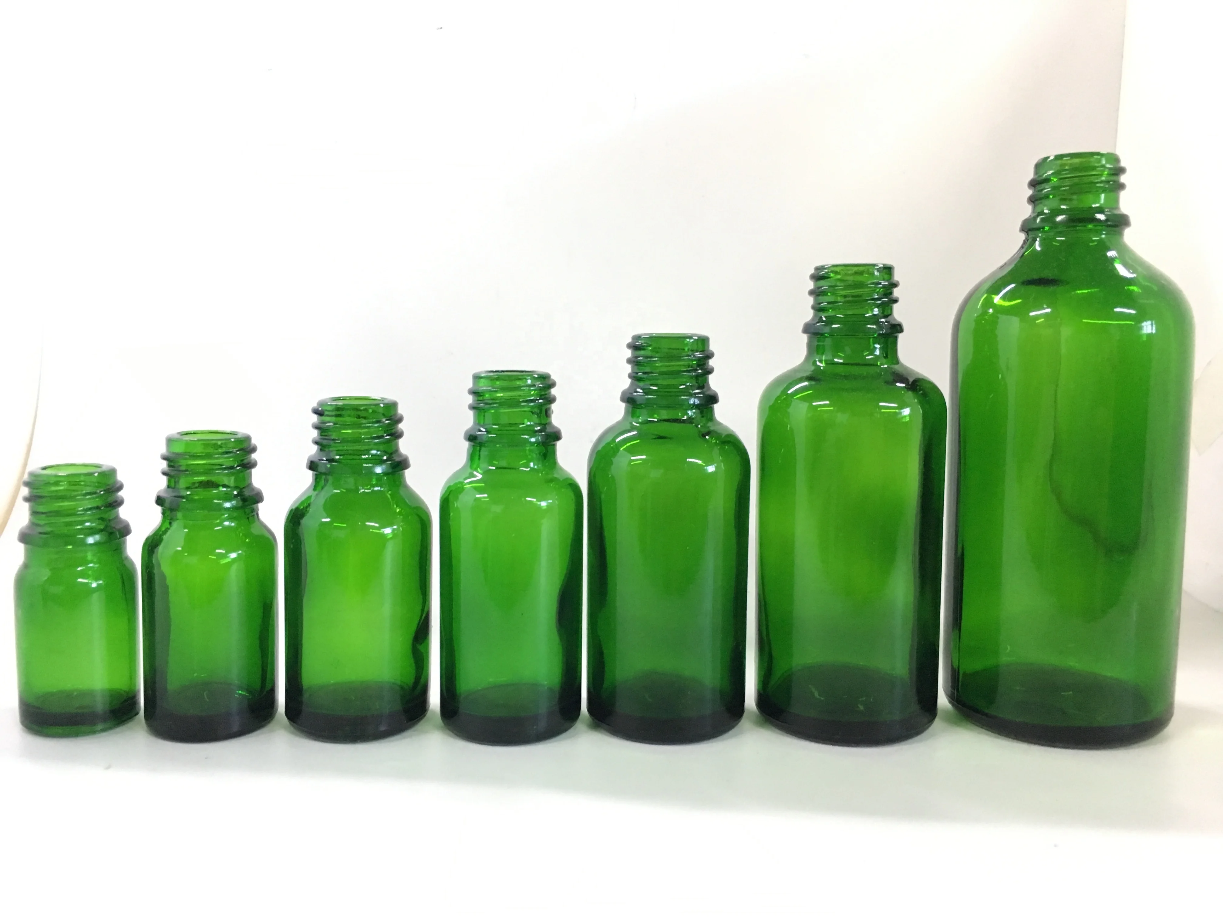 Flacon Pompe Verre Dépoli 60ml Vert - Récipient Rechargeable Pour Cosmétiques, Voyage