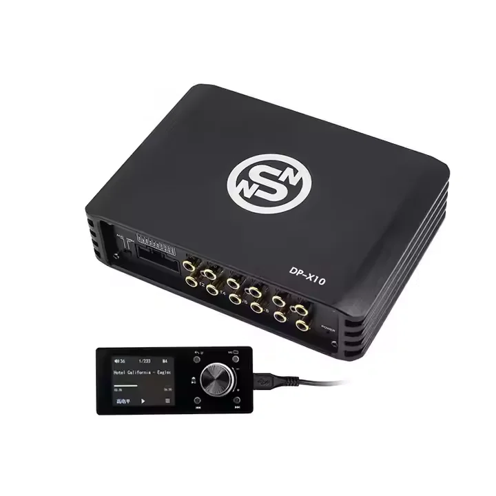 Sennuopu Car Audio DSP Processor Amplifier - 4 Channels