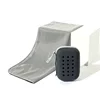 caja cuadrada gris