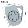 Gray plastic bag can opener (63g)