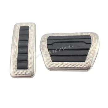 ZPARTNERS Auto Car Break Accelerator Pedals Coche De Pedales Brake Clutch Gas Oil Footrest Pedal Pad for Land Rover