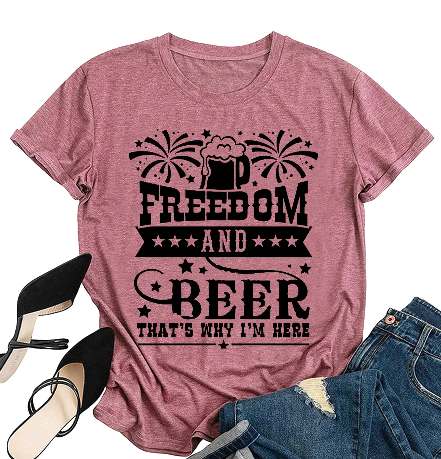 Patriotic Shirts For Women Freedom And 