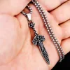 silver Sword saint steel chain