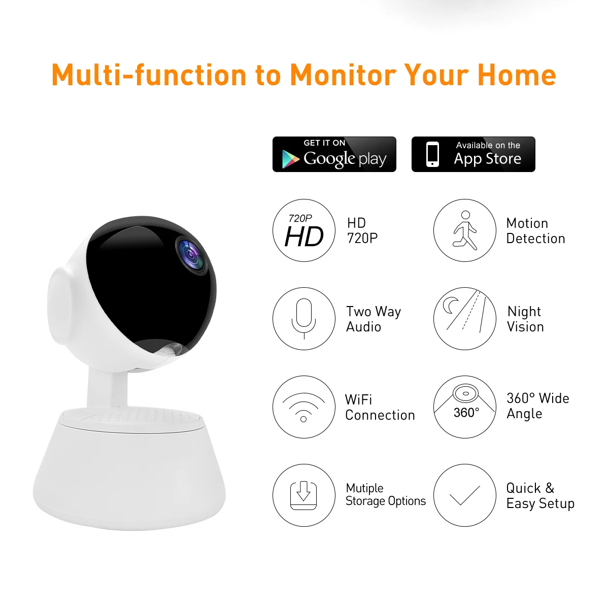 product v380 rp14 wifi 1mp indoor security camera hd ptz cctv with night vision alarm storage motion detection tf card  cloud data-56