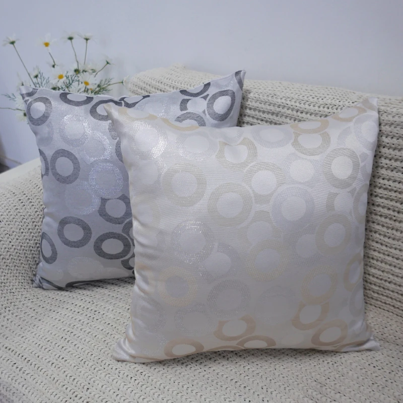 Modern Woven Fabric Decorative Cushion Covers