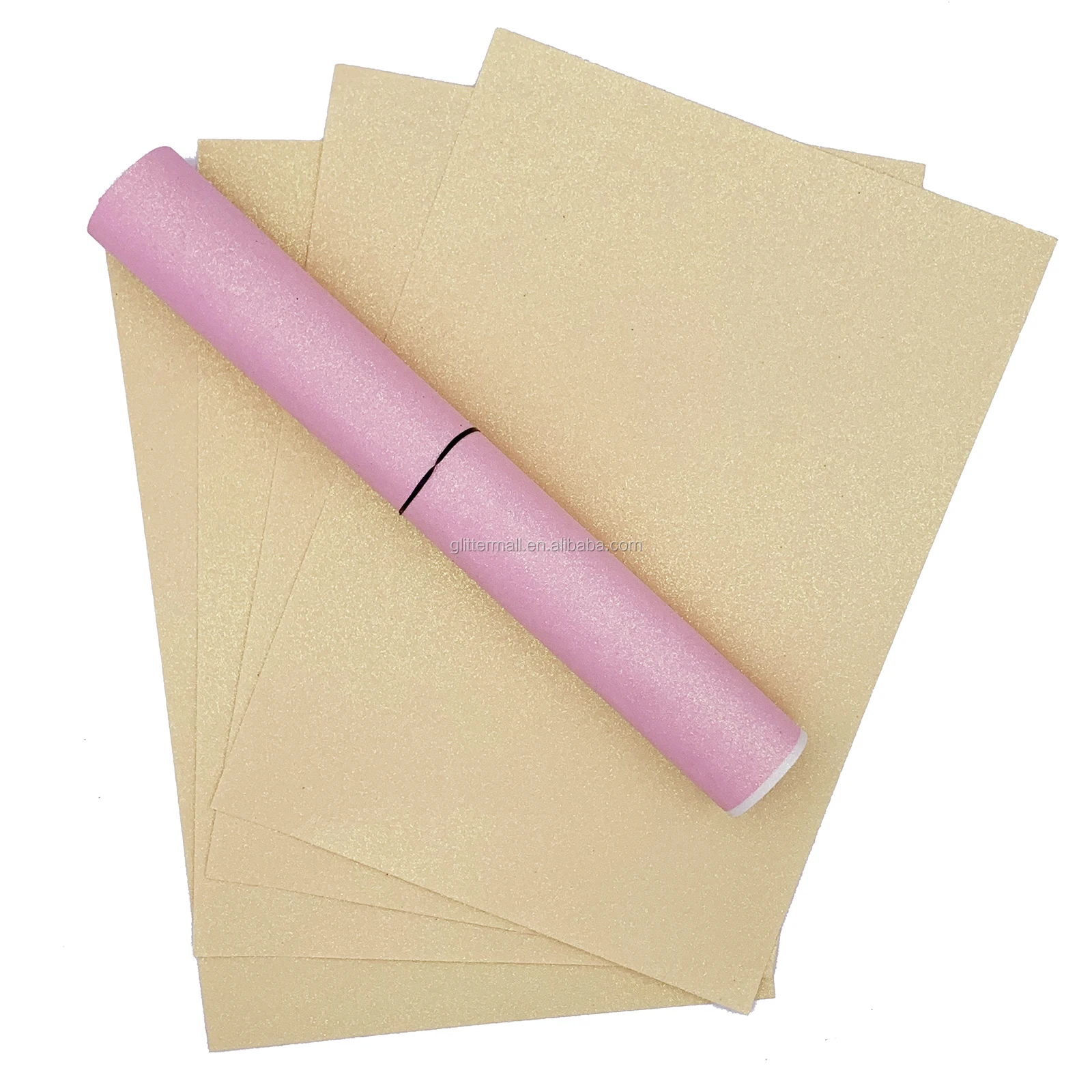 50 hoja glitter Cardstock Paper pearlescent Shimmer Paper para scrapbooking DIY 
