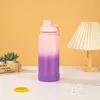 Gradient pink and purple