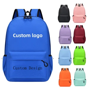 Factory Wholesale Custom Waterproof Oxford Fabric Student Backpacks At Low Prices Unisex Casual Backpacks For Students