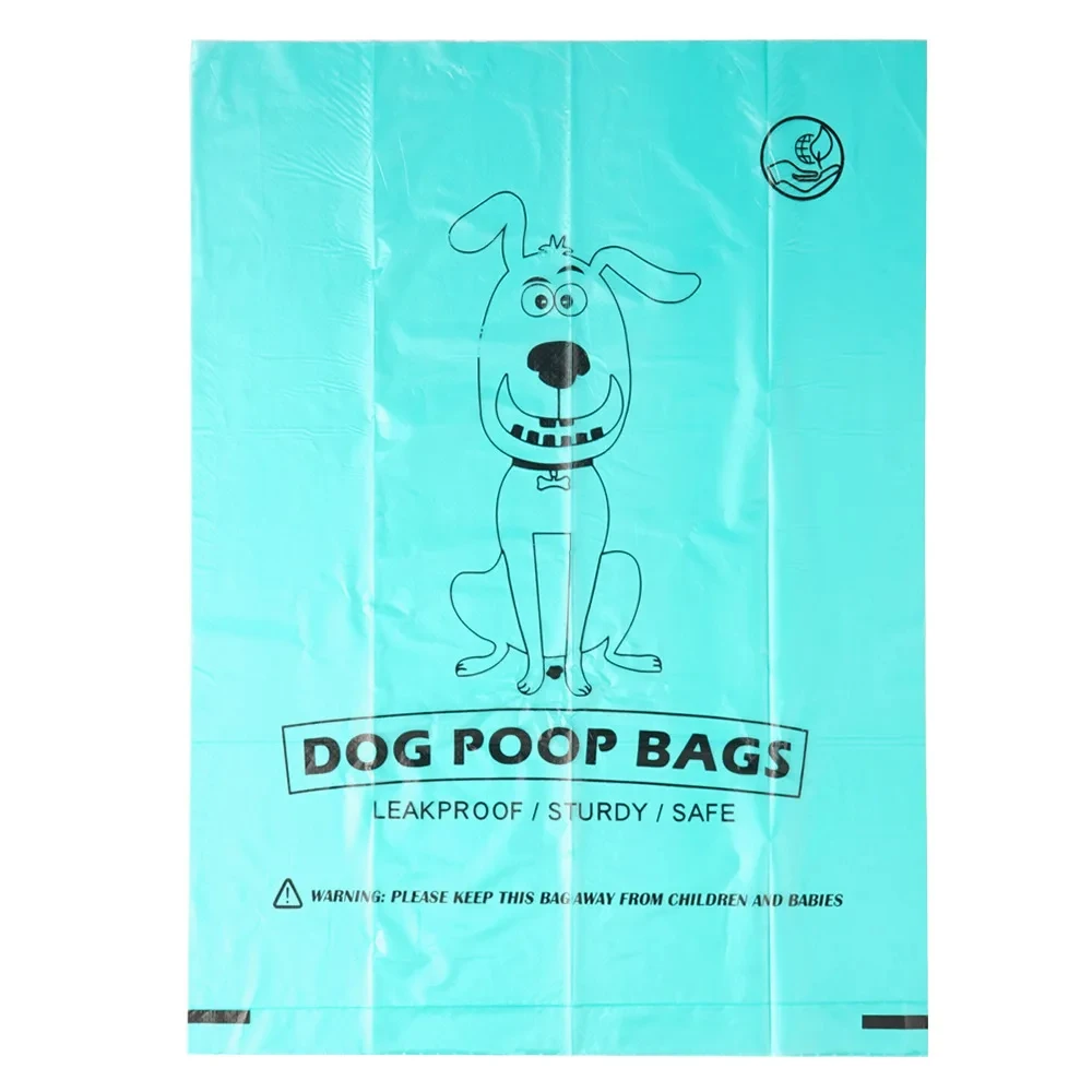 Custom Poop Bag Bulk Biobase Scented Poo Bag Degradable Cat Waste Biodegradable Dog Poop Bags for Pet Cleaning Grooming