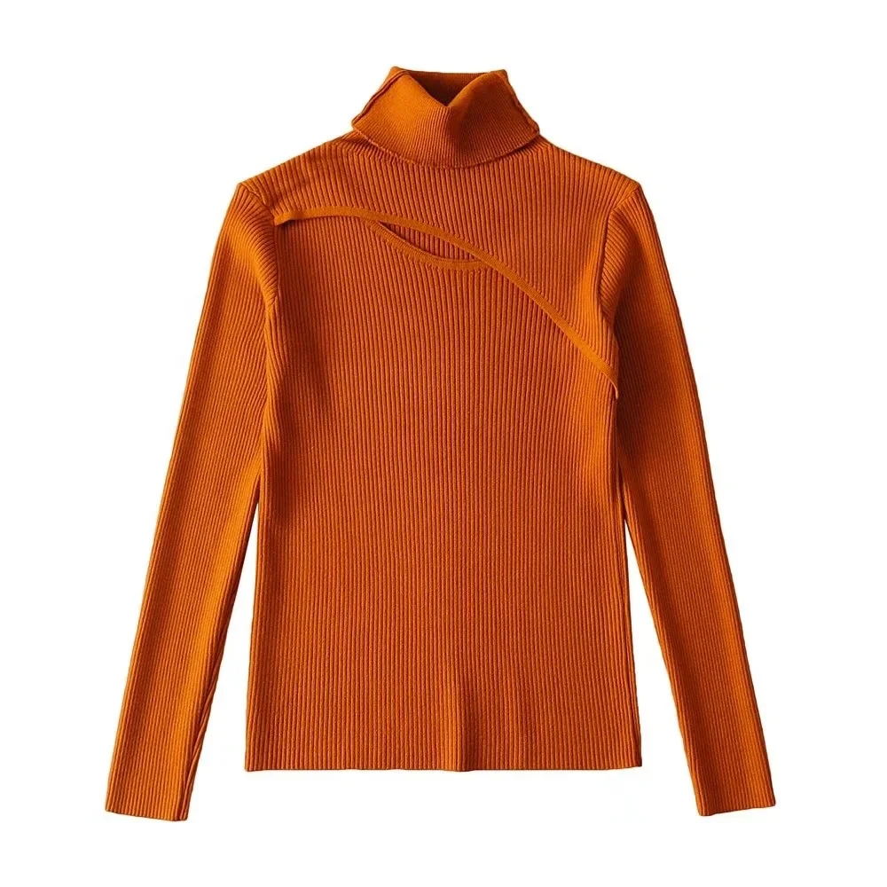 JL-10157 горячие продажи с высоким, плотно облегающим шею воротником, обтягивающие женские Свитер полостями женские детский вязаный шерстяной свитер для женщин зима