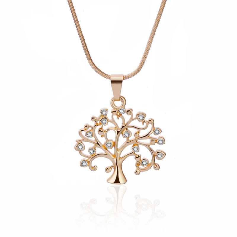Small Tree Of Life Pendant Necklace For 