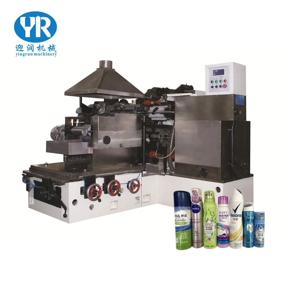 High Speed Production Line for Aluminum Aerosol Cans Making Machines