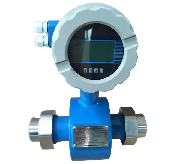 Remote Display Dn150 Electromagnetic Water Flow Meter Irrigation