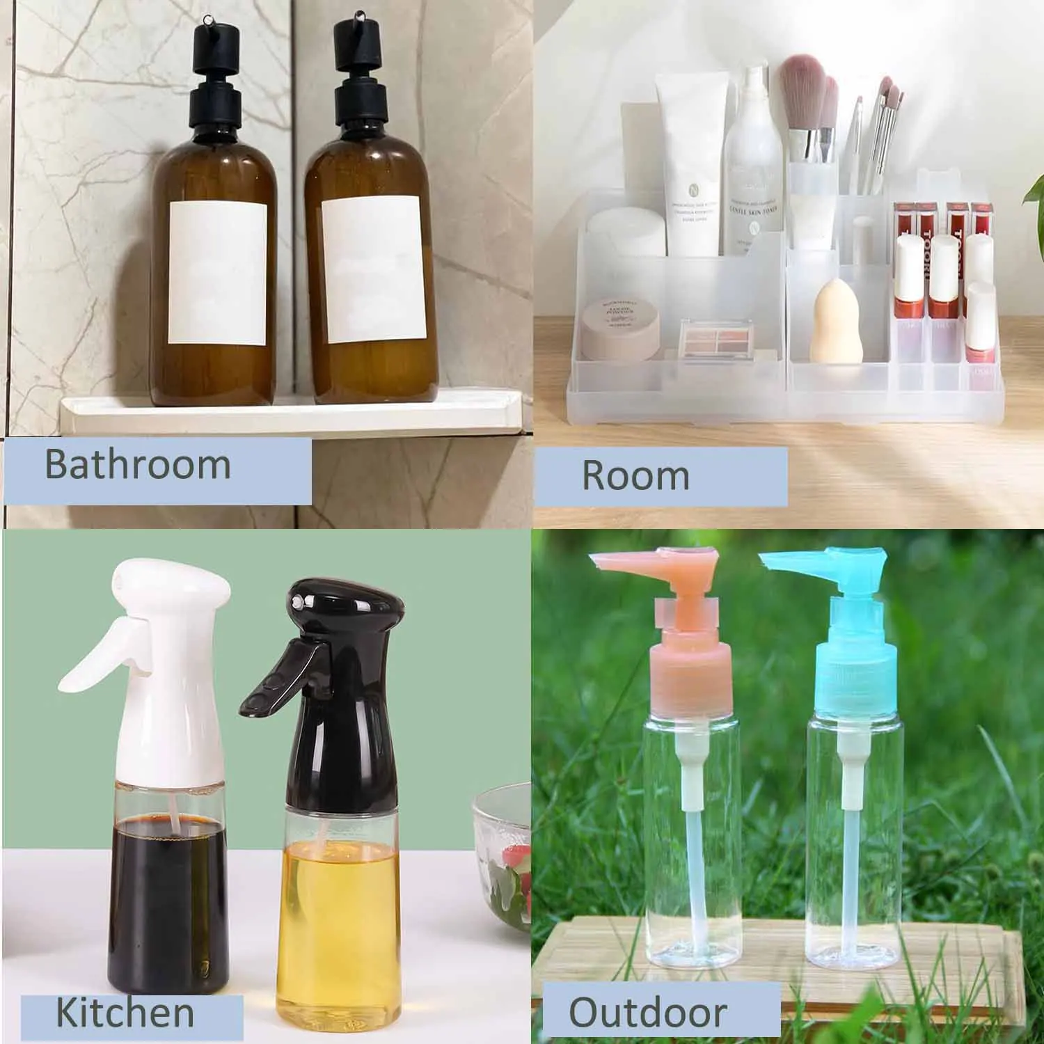 300ml Plastic Recyclable Pump Foam Dispenser Bottles Hand Soap Bottle