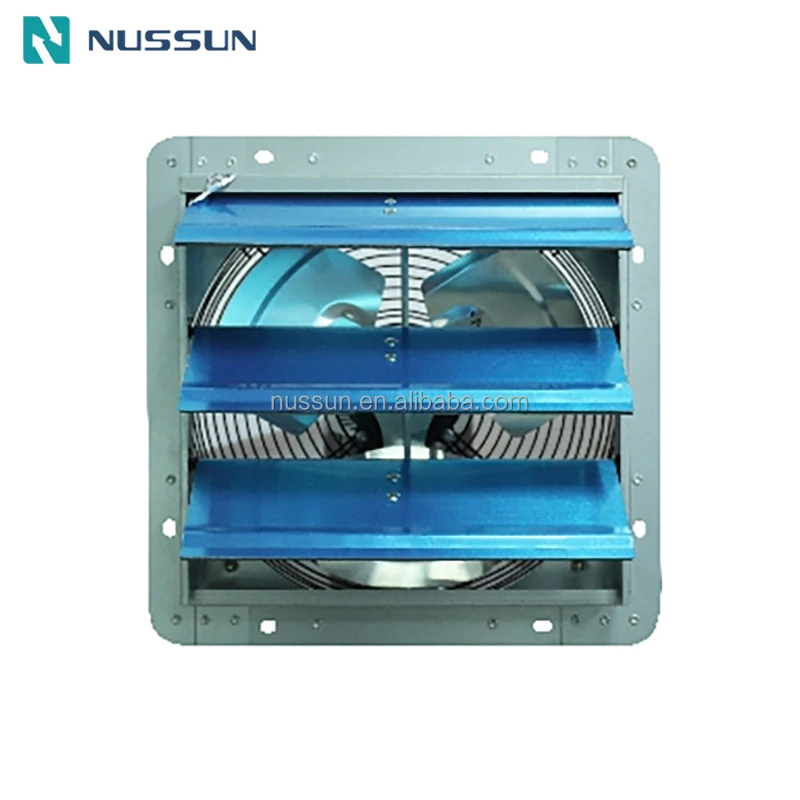Louvered Ventilation Exhaust Fan, Wall, 220 V, Electric - detail 6