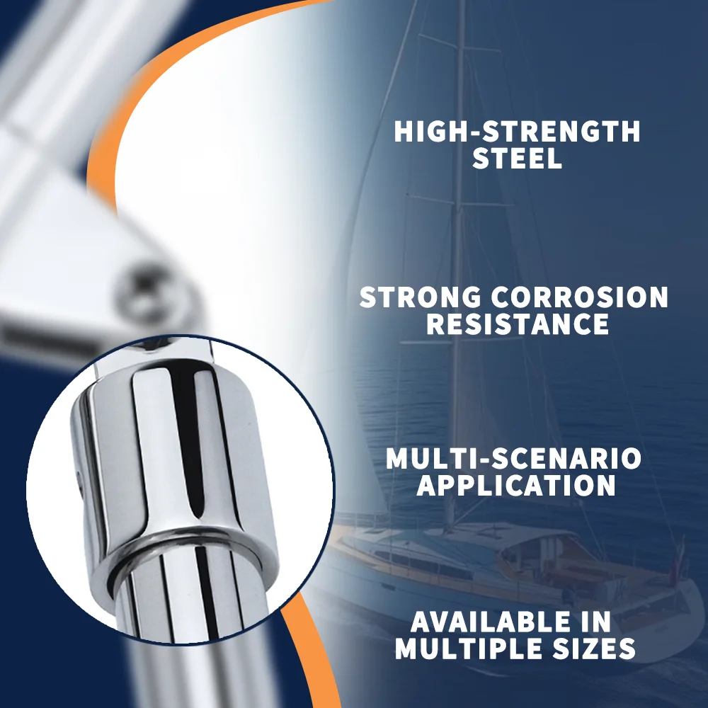 Accesorios marinos SHENGHUI de acero inoxidable 316, cubierta bimini con ojal interior, accesorios para embarcaciones, herrajes para cubierta bimini