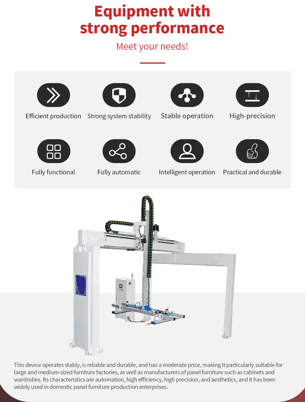 Loading And Unloading 2-axis Robot Arm Linear Gantry Manipulator - Buy ...