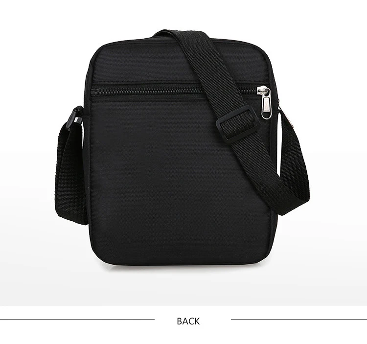 Custom Casual Logo Men's Messenger Bags Small Cross Body Unisex Outdoor