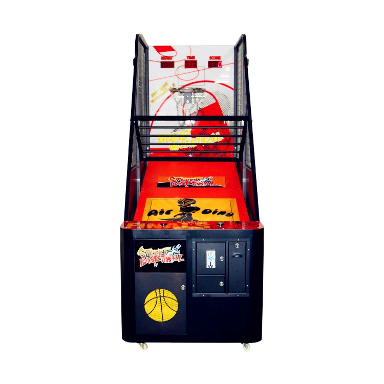コイン式アーケードスポーツストリートバスケットボールゲーム機販売中