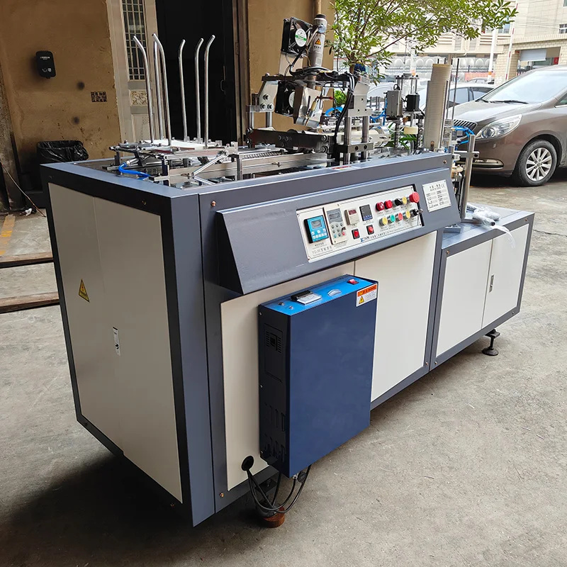 Automatic Disposable Coffee Paper Cardboard Cup Making Production Line Machine for Hot Cold Drink