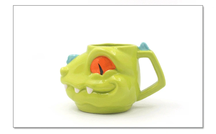 Ceramic Animal 3d Hand-painted Creative Office Children's Water Cup ...