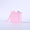 Pink (73 size silicone small square bag 82*82*5)