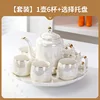 Pearl White Round Rotating Plate Set