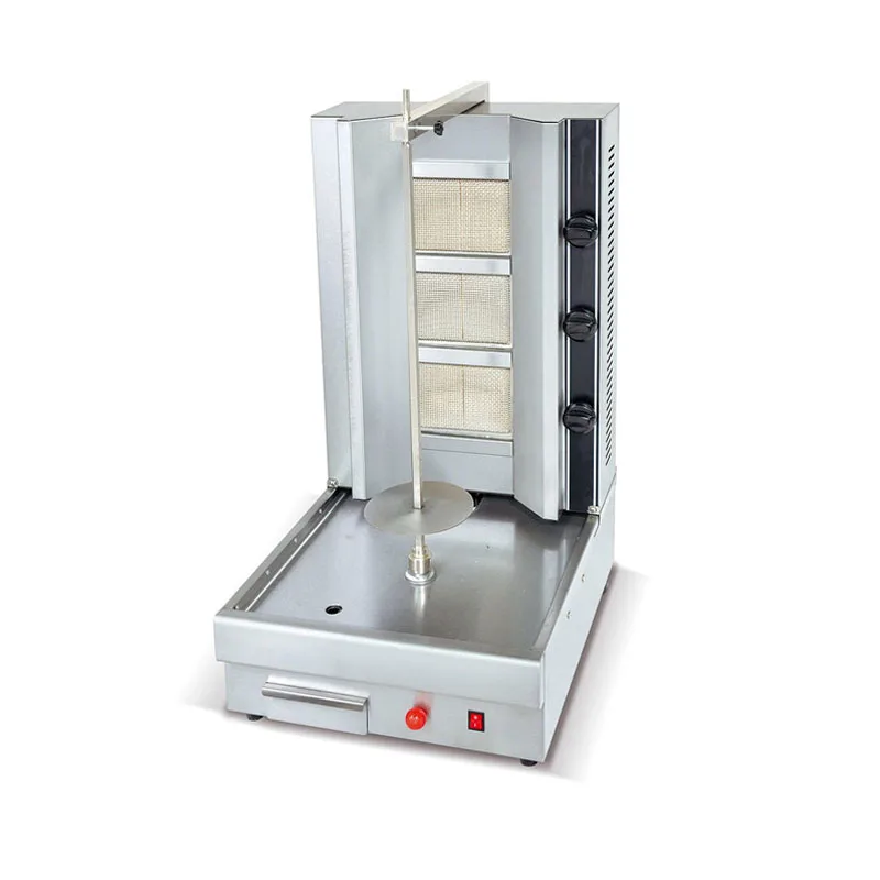 High Quality 4 Burner Doner Kebab Machine Commercial Gas Shawarma Machine for Sale