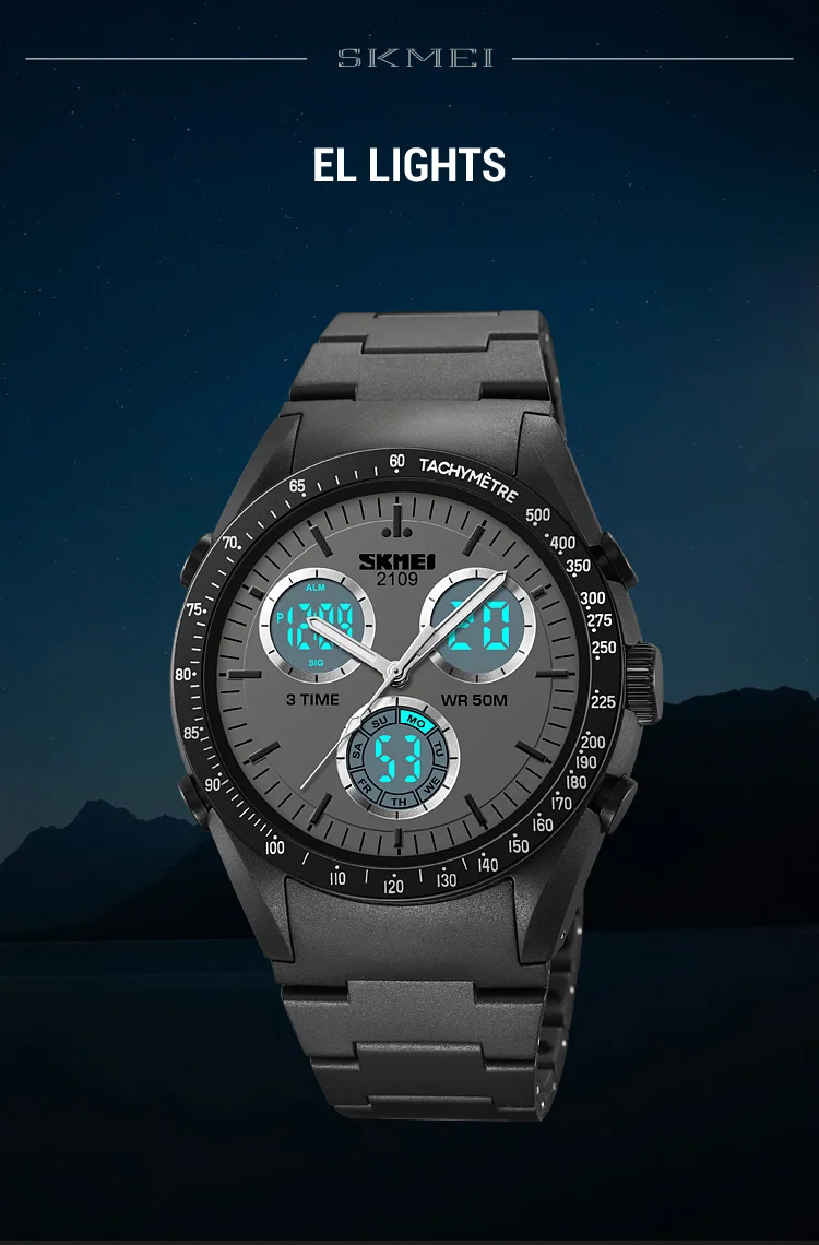 Skmei 2109 Analog Digital Watch
