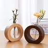 Black round hydroponic device