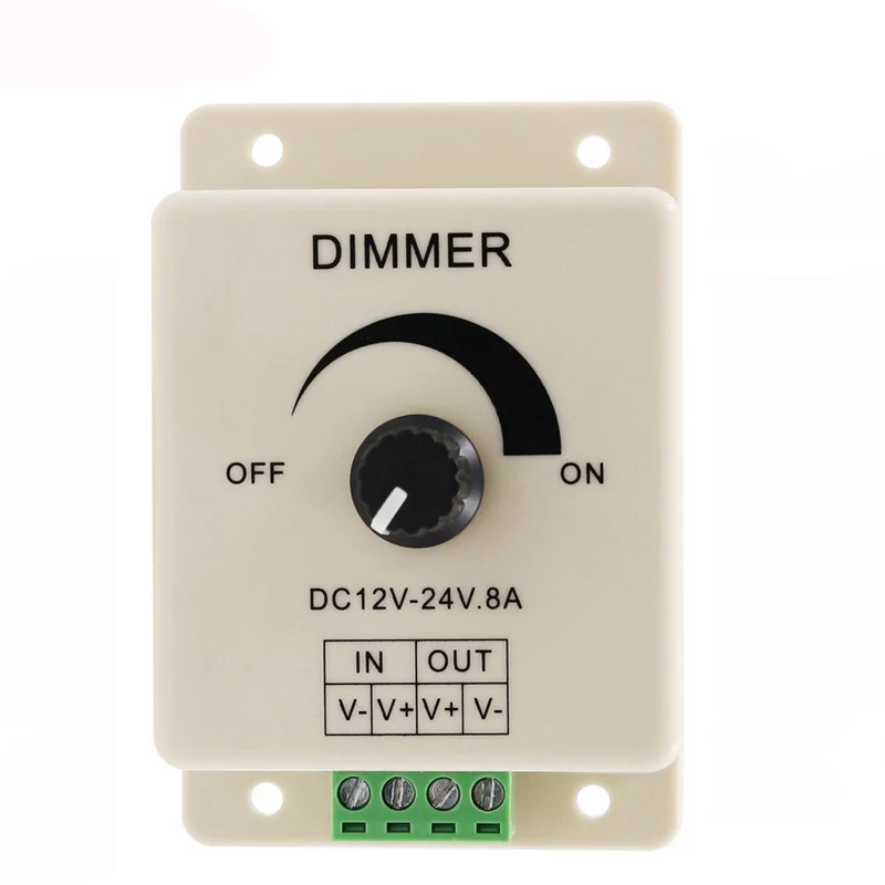 Mini Led Dimmer Dc5-24v 6a Wireless Rf Controller Switch 14 Key Remote ...