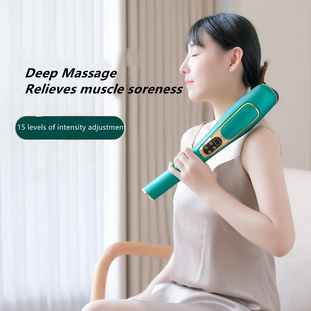 Electric Hand-held Multi-functional Body Massage Hammer Dredge Meridians and Relax Muscles USB Massager