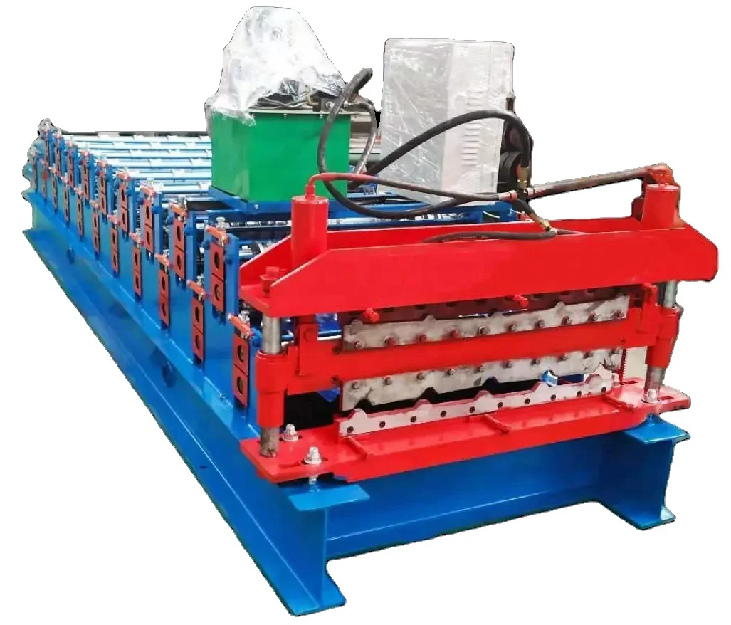 Double Layer Tile Roll Forming Machine
