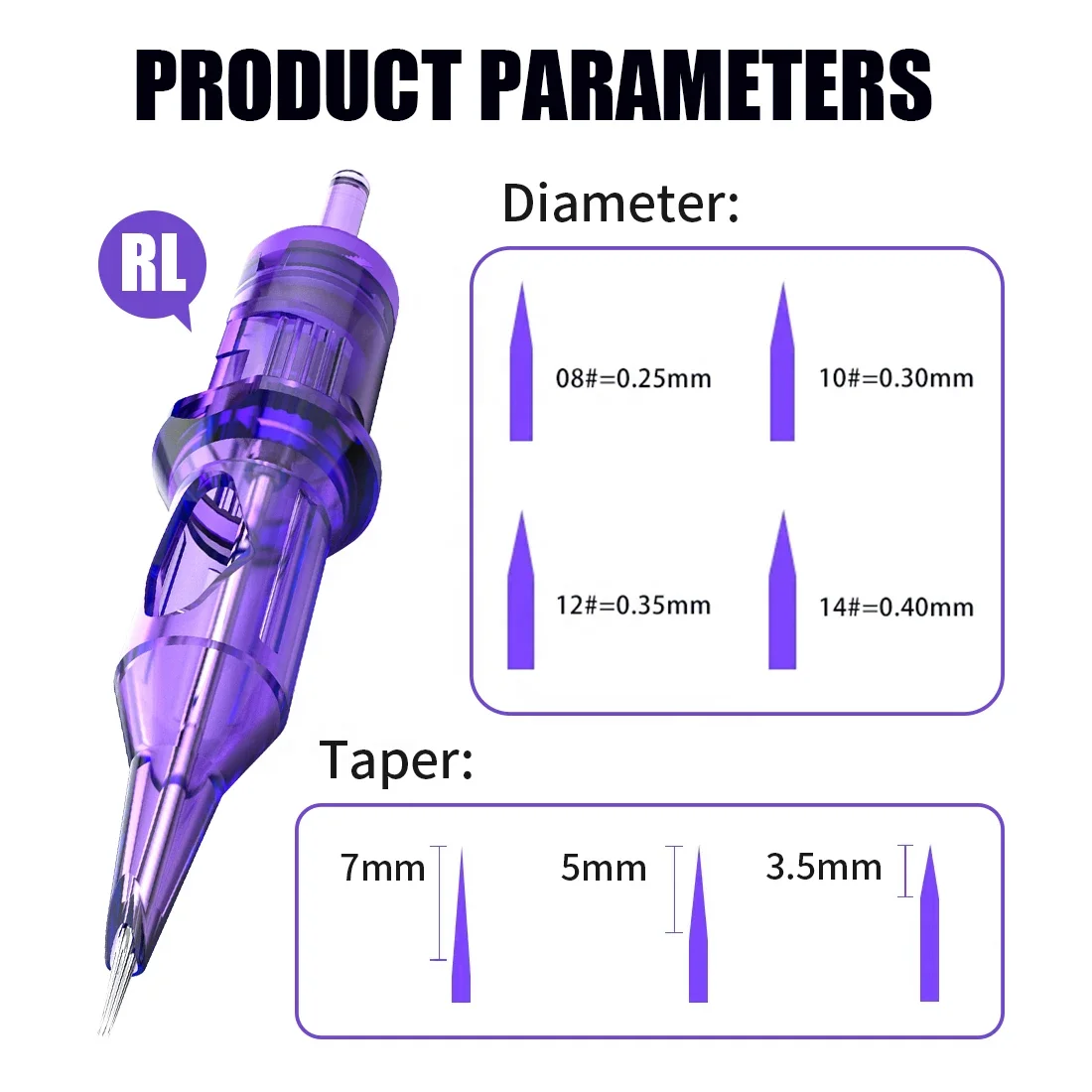 Alibaba.com: Mast Pro 1001RL 0801RL Permanent Makeup Needle Cartridge ...