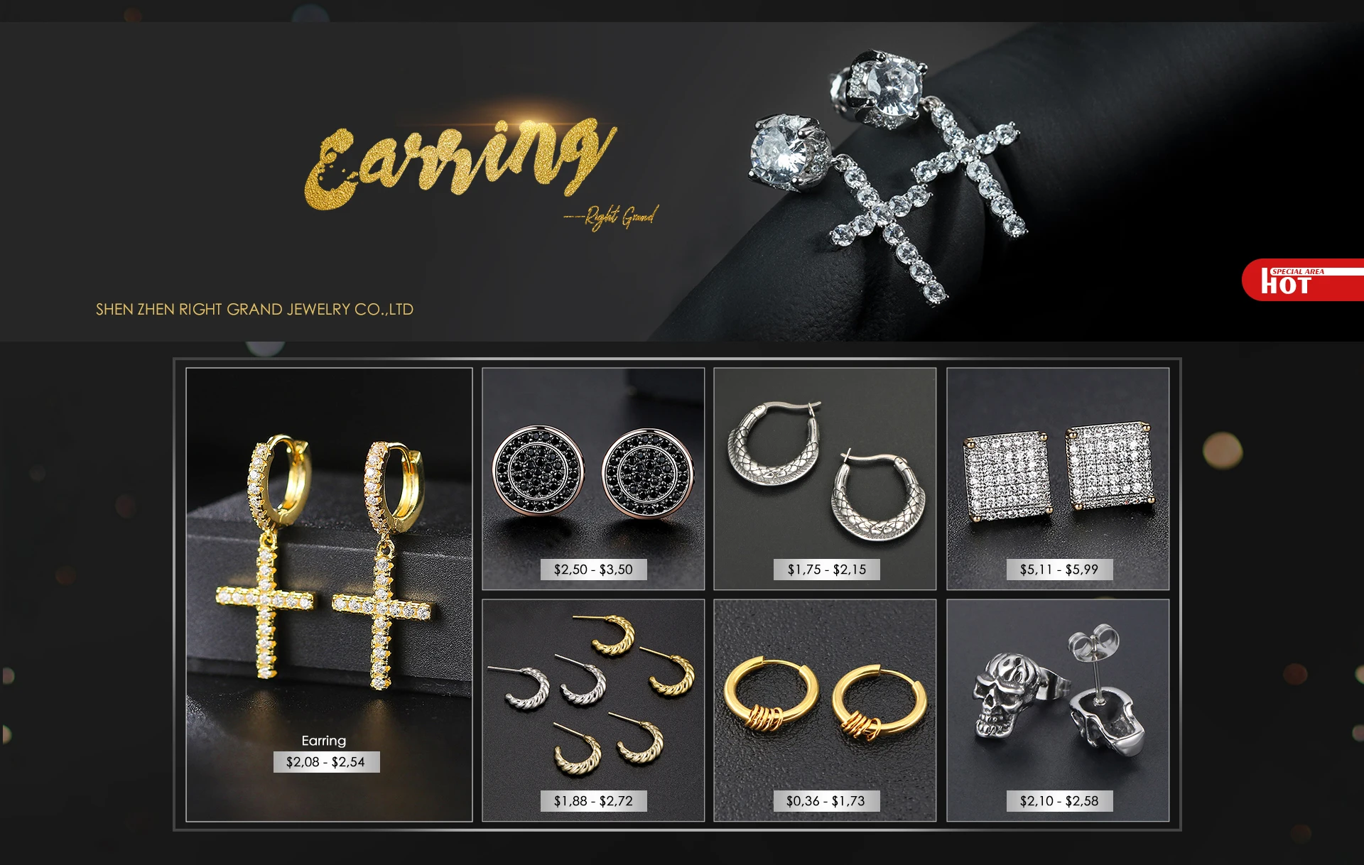 Shenzhen Right Grand Jewelry Co., Ltd. Necklace, Bracelet