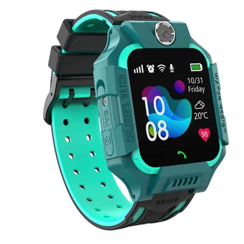 Q19 Kids Smart Watch Single Camera Ip67 Waterproof Sim Card Mobile Phone Watch SeTracker App Kids Smartwatch