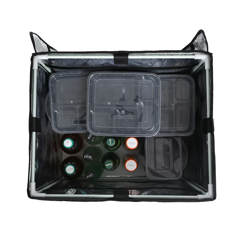 Коробка для доставки мотоциклов с подогревом продуктовая доставка пищевых продуктов очень большая Изолированная Термосумка-холодильник