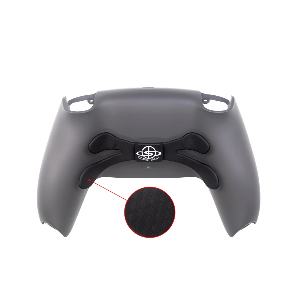 Soft Touch Solid Back Paddles Remap Kit for PS5 Controller Removable Customized Refit Parts for Play Station 5