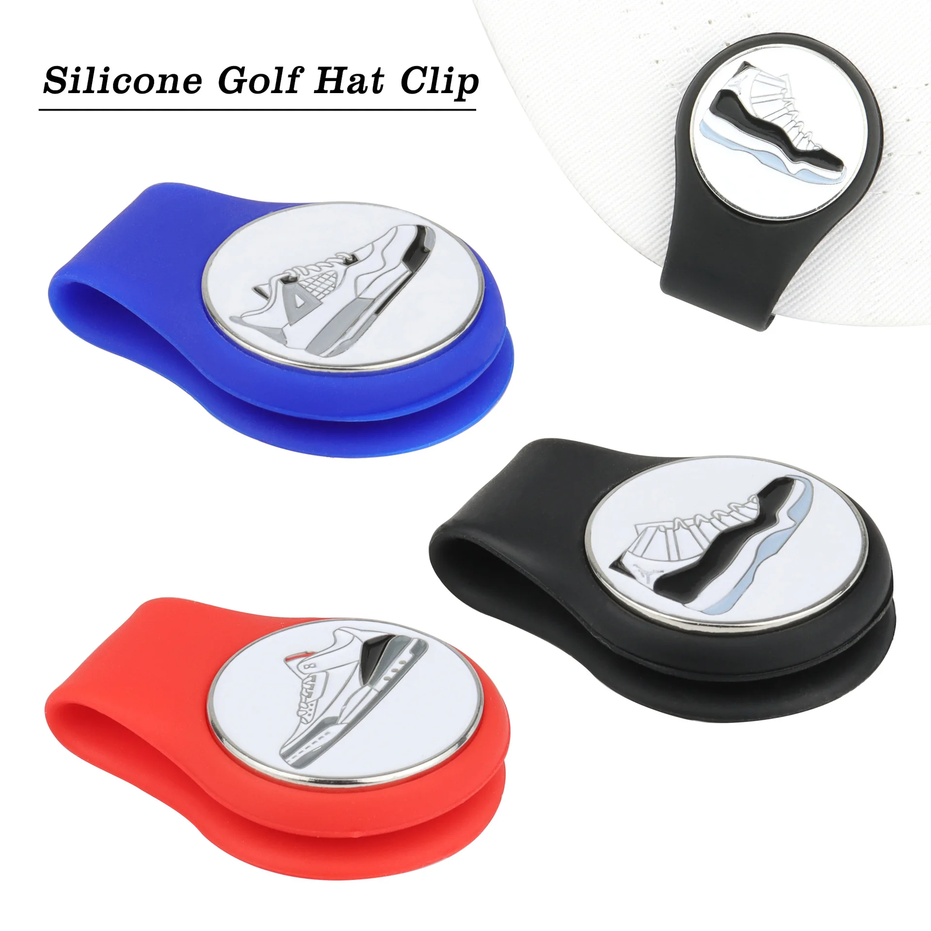 Wholesale Silicone Hat Clip Divot Tool Travel Silicon Hanging