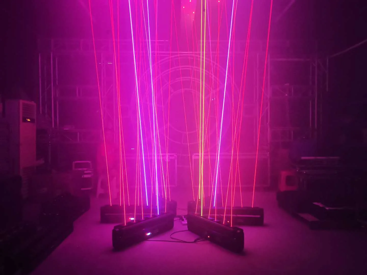 Bar Eight Hole Laser Lamp DJ用6眼LEDディスコレーザーライト 15000 