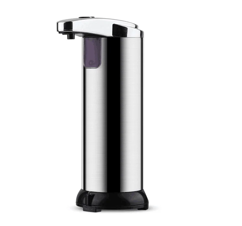 250ml Hand Touchless Metal Soap Sensor Dispenser Automated Soap Dispenser