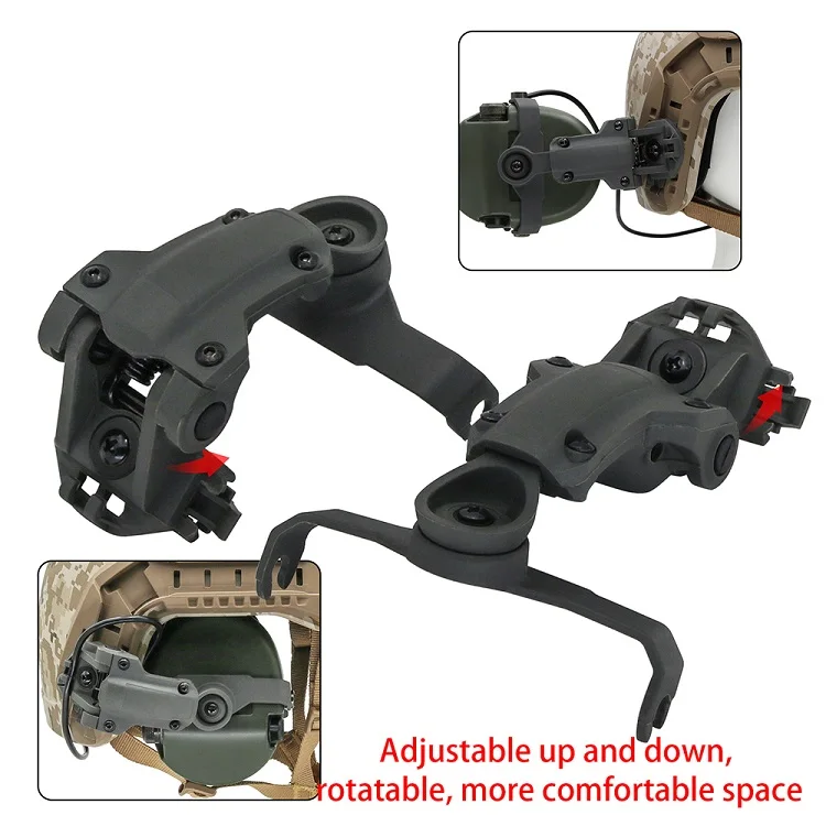 FASTヘルメット tac-sky sordin付き TAC-SKY Sordin Tactical Headset Silicone Earmuffs Fast