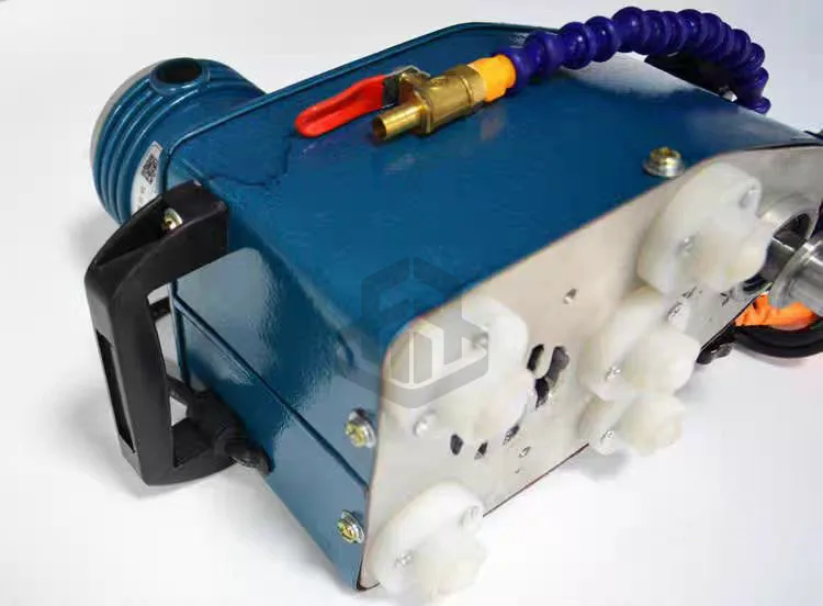 Small Hand Tools Polisher Edger Machinery Flame Glass Polishing Edging Bevel Machine for Round Flat Vertical Edge