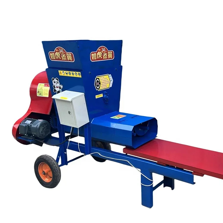 Automatic Farm Silage Baler Wrapper Machine Thickened Steel Plate Wheels Engine Silo Tube Bag Silage Loading Packing Core